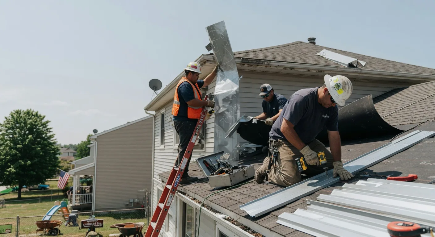Metal Roof Repair in La Porte City, IA